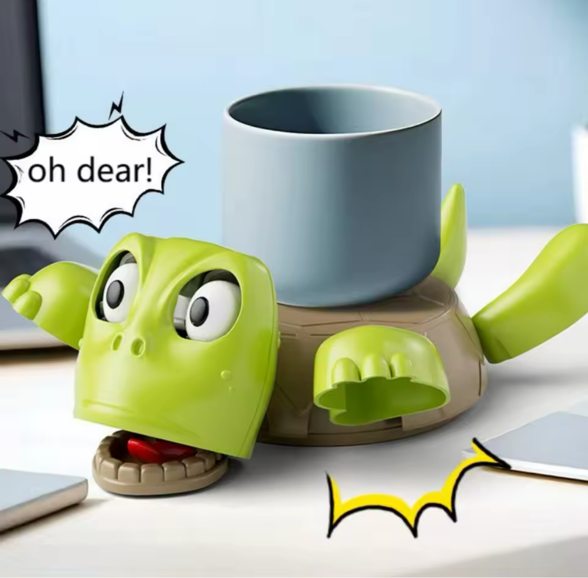 This 3D-printed turtle coaster As seen on TikTok