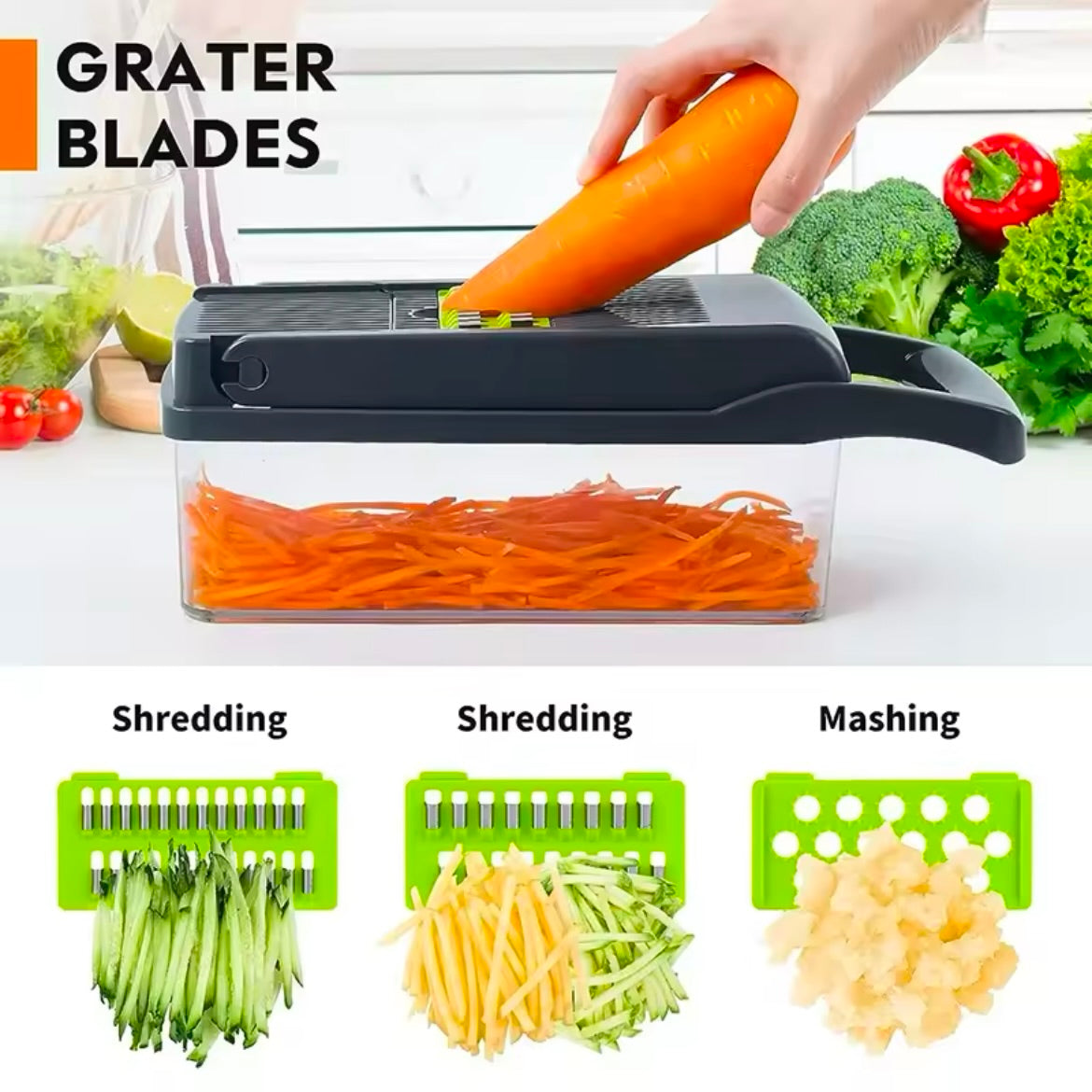 16 in 1 Multifunctional Food Chopper