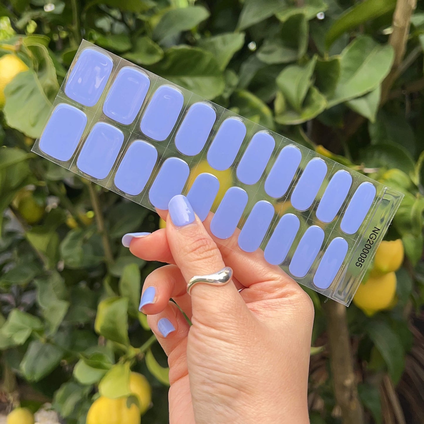 Peritwinkle Blue ✨ Semicured DIY Gel Nail Sticker Kit