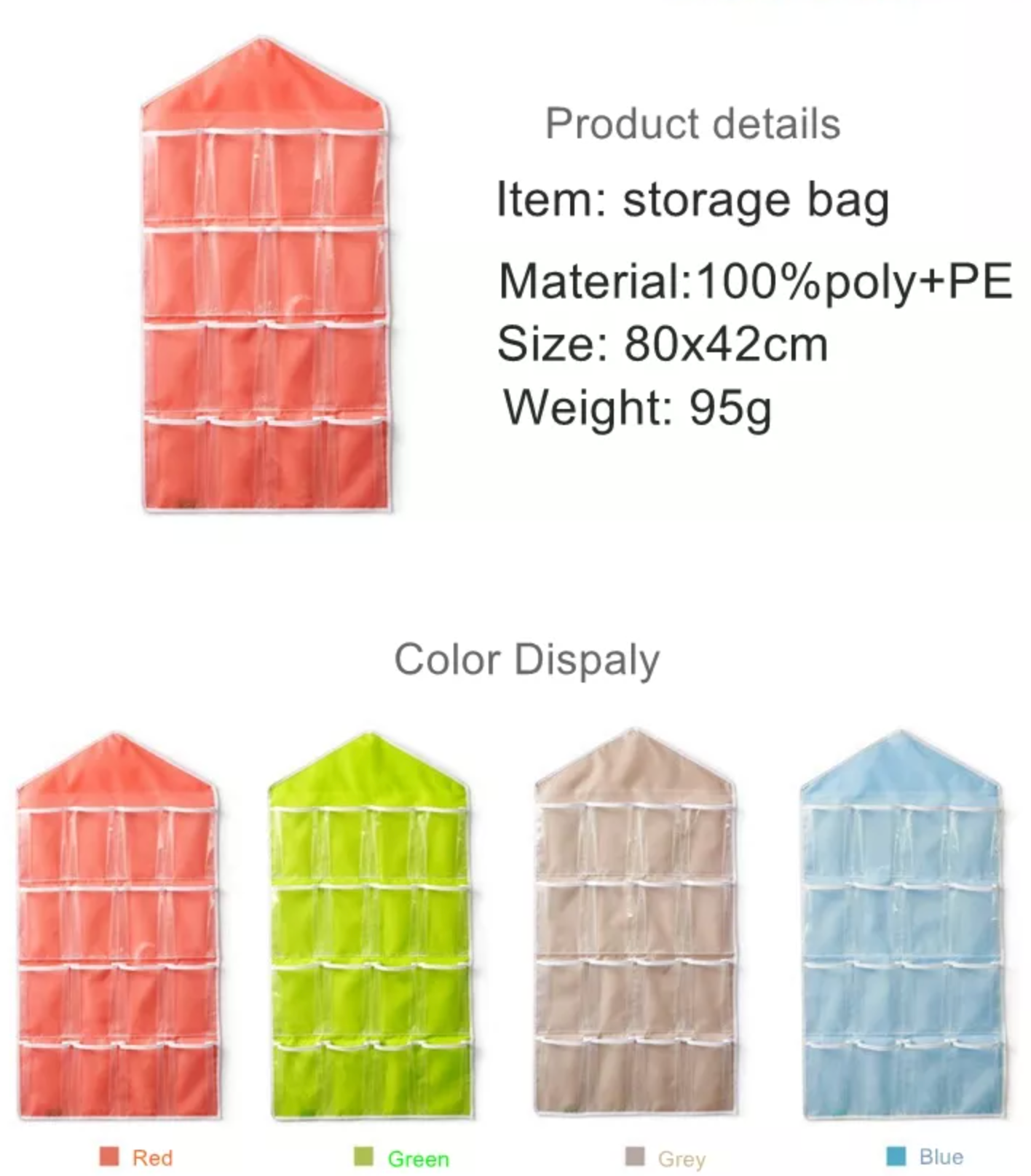 Space Saving Storage - 16 compartments