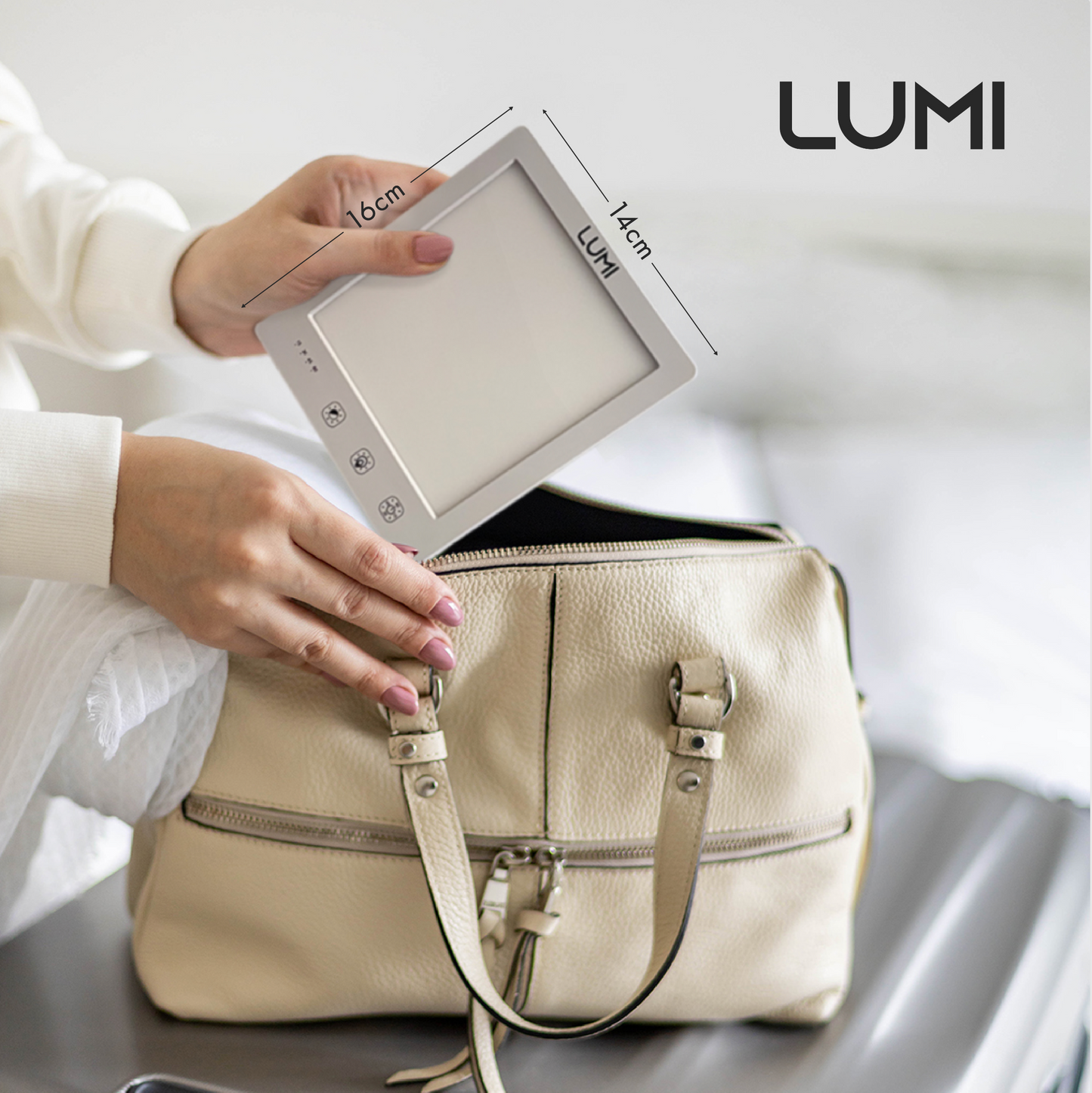 LUMI SAD Light Therapy Lamp, 10,000 Lux