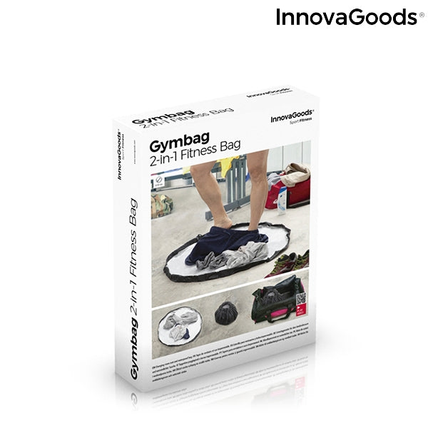 InnovaGoods 2 in 1 Changing Room Mat and Waterproof Bag Gymbag