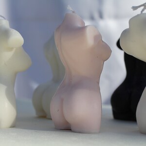 Candle, ON SALE, Female Torso Candle, Venus Candle, Home Decor Candle, Body Candle, Female Torso Body Candle, 4 Inch Female Torso Candle