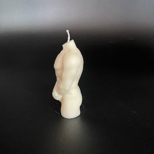 Candle, ON SALE, Male Torso Candle, Candle, Custom Candle, Torso Candle, Soy Wax Candle,