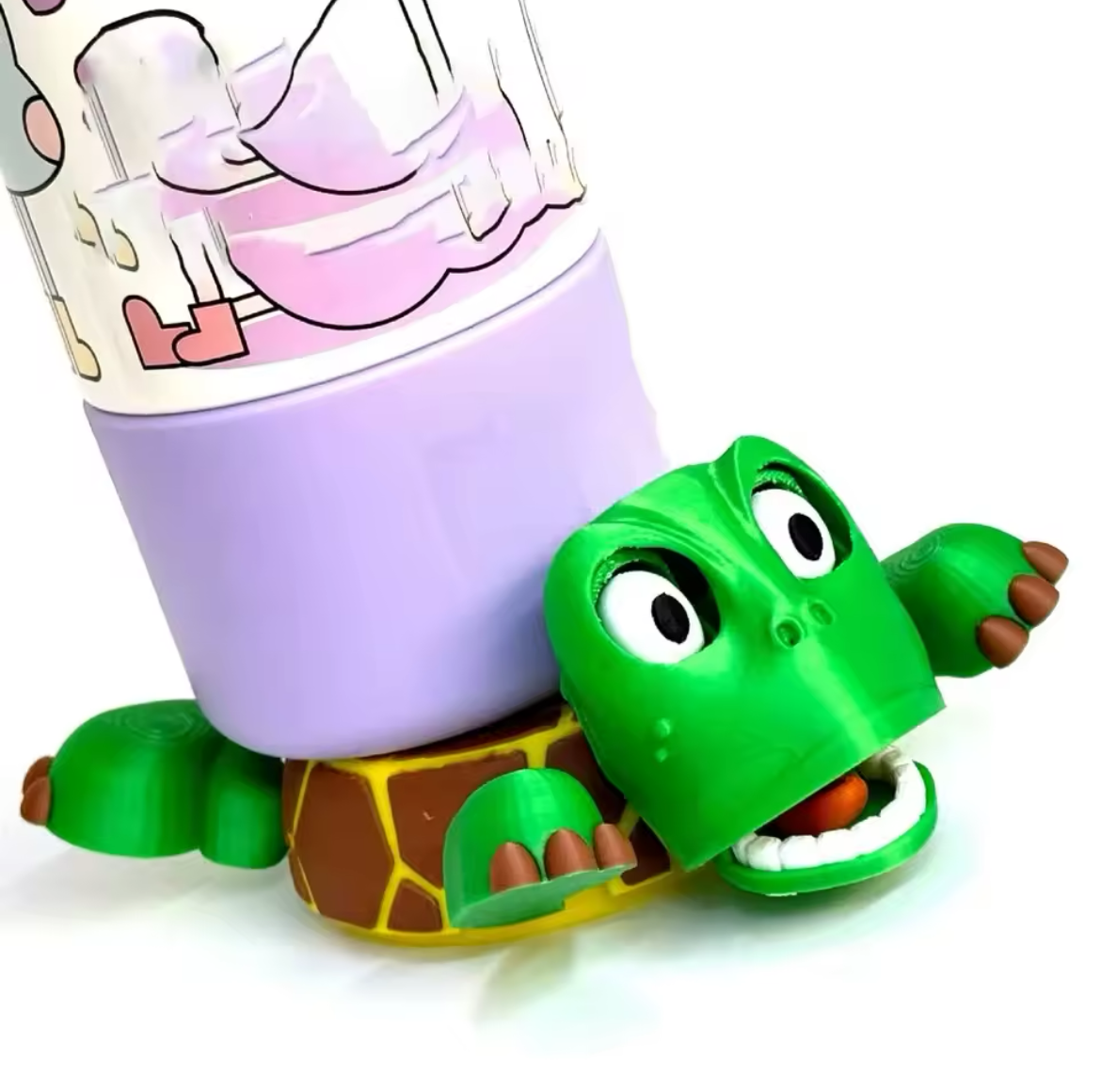 This 3D-printed turtle coaster As seen on TikTok