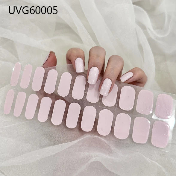 Glam&co Semicured Gel Nail Sticker