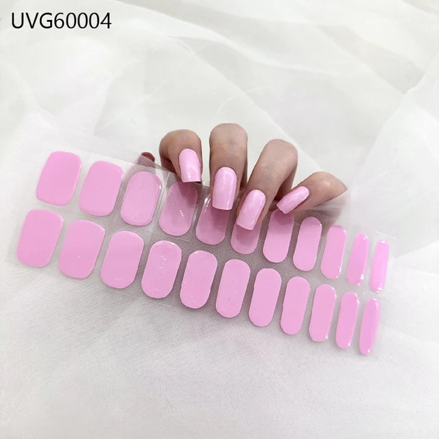 Glam&co Semicured Gel Nail Sticker