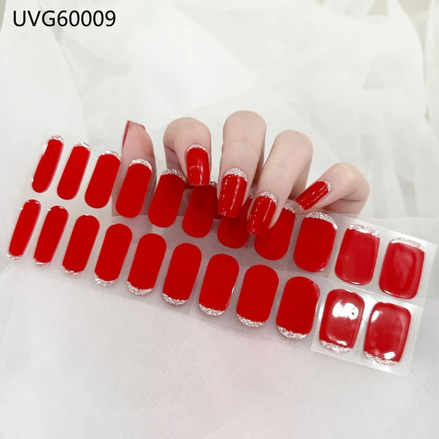 Glam&co Semicured Gel Nail Sticker