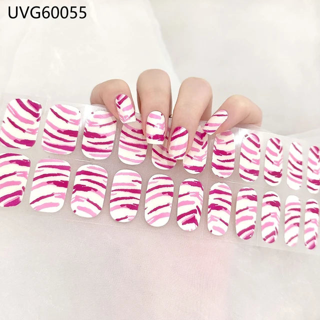 Glam&co Semicured Gel Nail Sticker