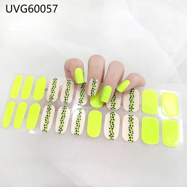 Glam&co Semicured Gel Nail Sticker