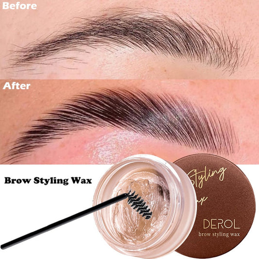 Waterproof 3D Eyebrow Styling Quick-drying Makeup Eyebrow Sculpt Soap Natural Wild Brow Pomade Setting Gel Wax