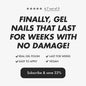 Semicure Clear Gel Nail Strips