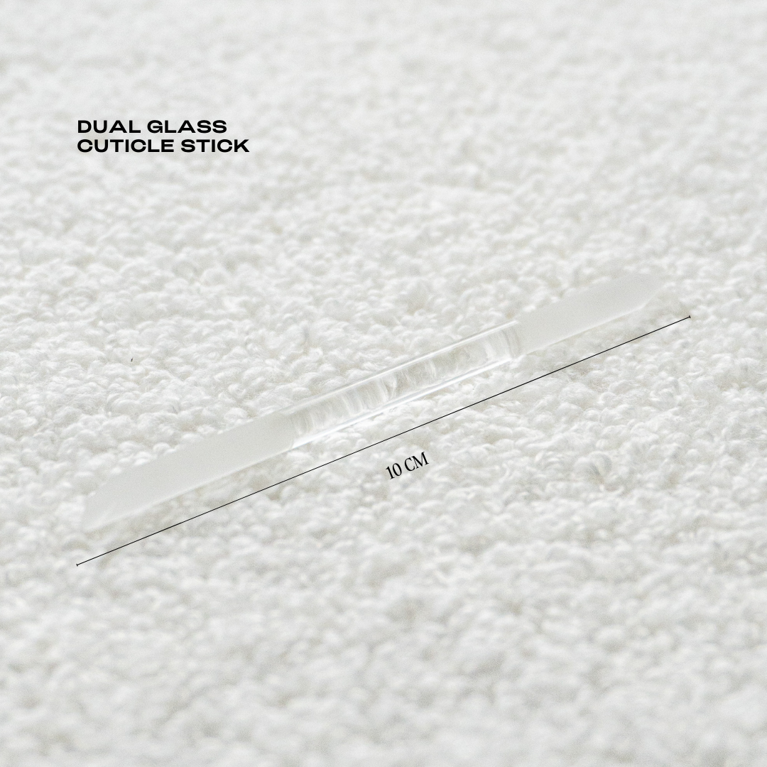 Dual Glass Cuticle Manicure Sticker (Clear)