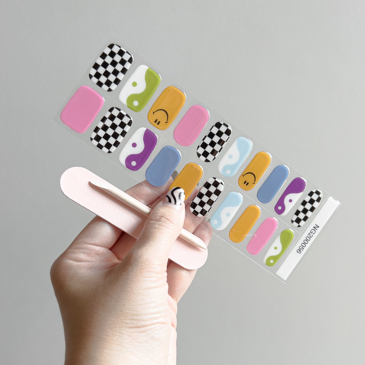 Pick Me Up Semicured Gel Nail Sticker Kit