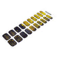 Glittering Midnight Semicured Gel Nail Sticker Kit/NG96