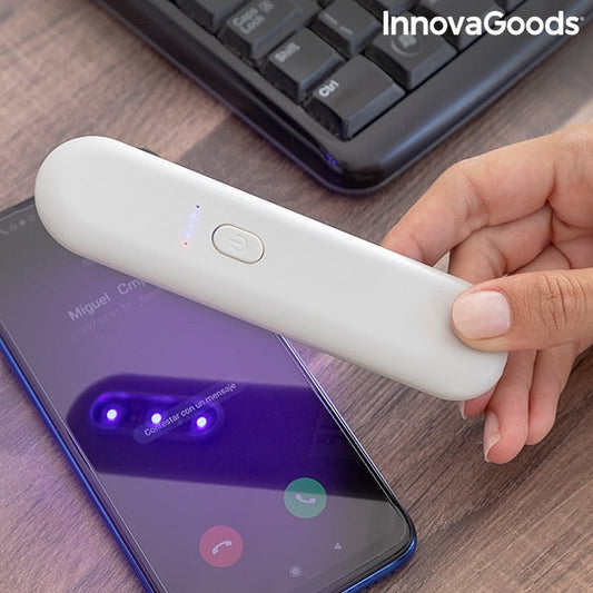 InnovaGoods Rechargeable UV Disinfectant Lamp