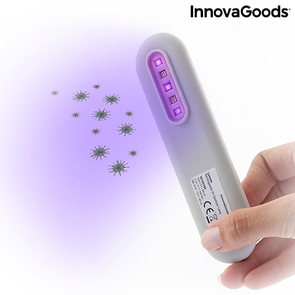 InnovaGoods Rechargeable UV Disinfectant Lamp